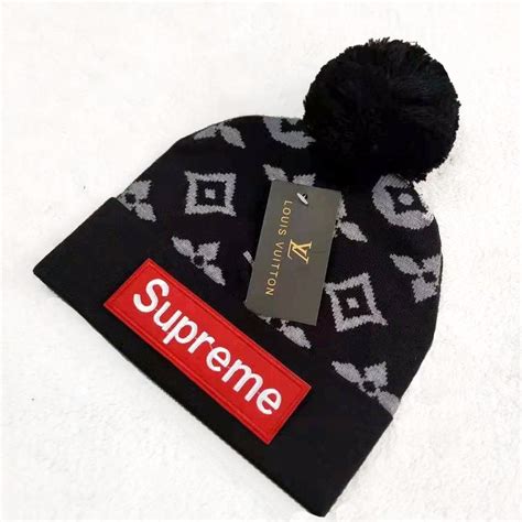 supreme lv beanie|supreme headwear.